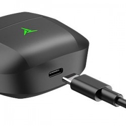 TOZO Gaming Pods True Wireless Stereo (TWS) In-Ear USB Type-C Bluetooth Gaming Headset Black