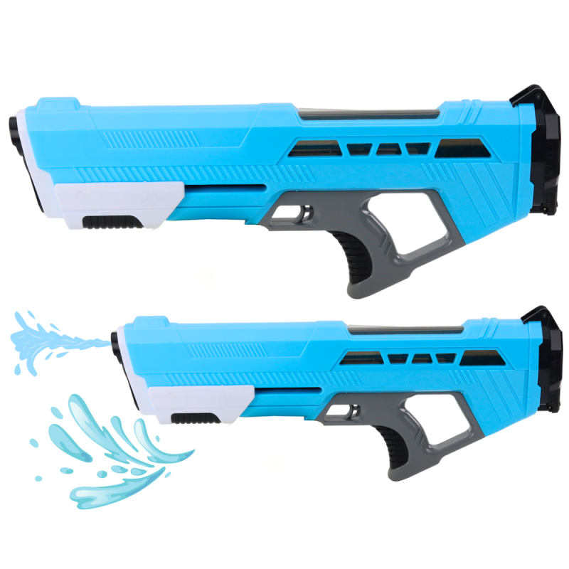 Large Water Gun Rifle Manual With Pump Blue