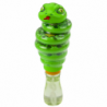 Soap Bubbles Snake Rotating Toy 2in1 Green