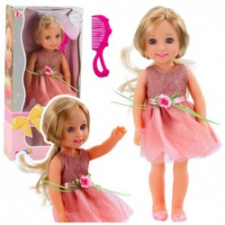 Doll in a Dress with a Bow,...