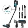 Concept VP6130 stick vacuum/electric broom 2-in-1 stick vacuum Battery Dry HEPA Bagless 480 W Black, Blue 2.5 Ah
