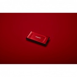 Kingston Technology 2TB XS1000 Red External USB 3.2 Gen 2 Portable Solid State Drive