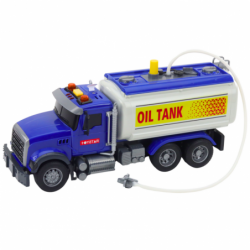 Truck Tanker Water Lights Sounds Blue 1:14