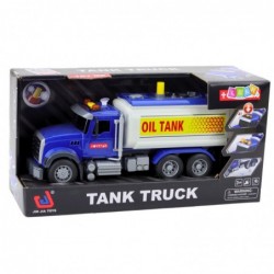 Truck Tanker Water Lights Sounds Blue 1:14