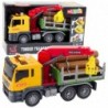 Timber Crane Truck Lights Sounds Yellow 1:14