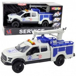 Service Truck with Crane...