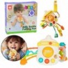 Sensory Toy Teether Rattle For Toddler Bottle 3in1