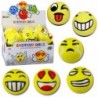 Kneading Bouncing Ball Foam Emoticon Yellow 10cm
