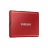 Samsung Portable SSD T7 2000 GB Red