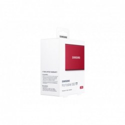 Samsung Portable SSD T7 2000 GB Red