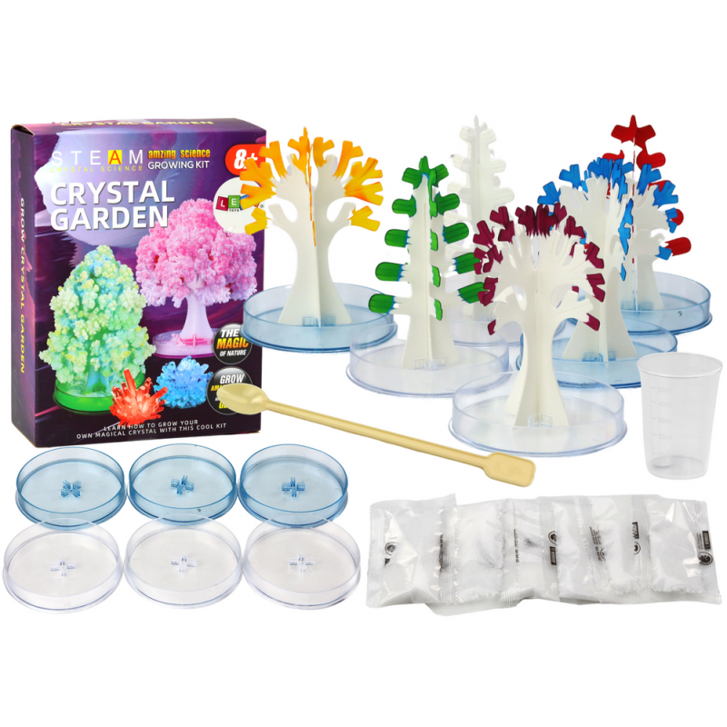 Educational Kit Experience Growing Crystal Trees