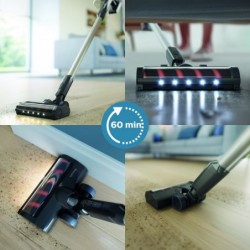 Philips 3000 series XC3031 Stick vacuum Battery Dry Bagless Black, Blue