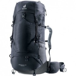Plecak turystyczny Deuter Aircontact Lite 45 + 10 SL black-graphite