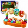 Educational Piano Interactive Rattles Owl Orange