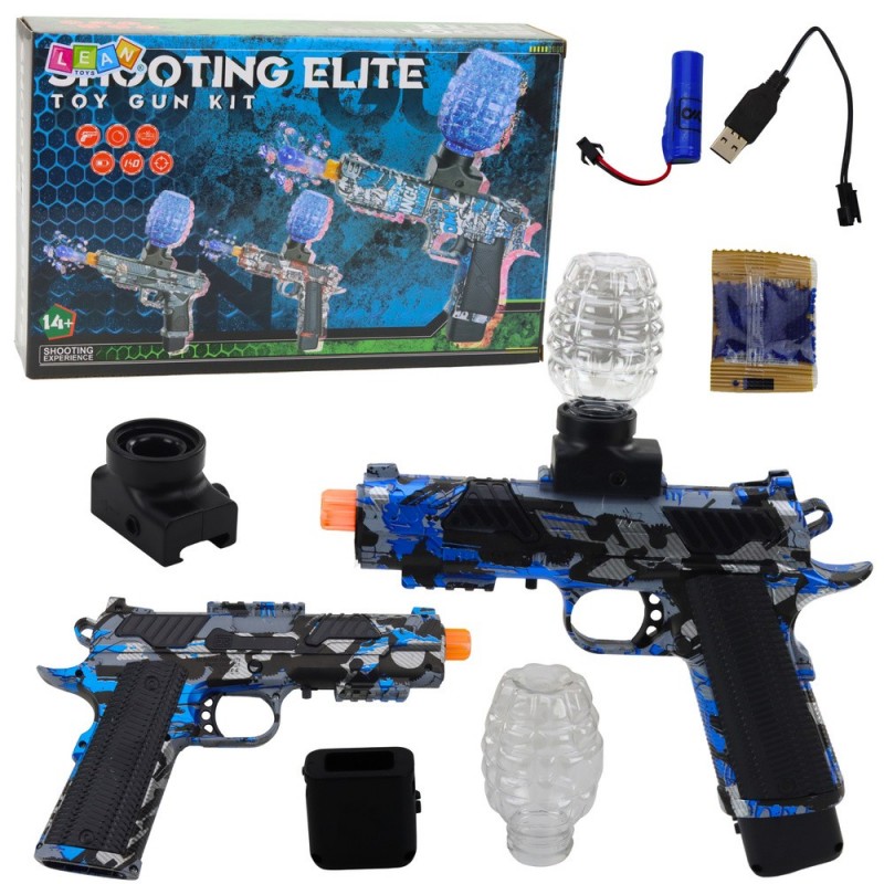 Electric Water Ball Gun Graffiti Blue