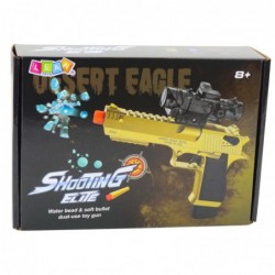 Electric Water Ball Gun Foam Darts Gold