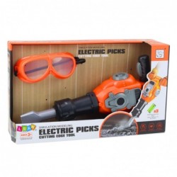 Handyman Set Pneumatic Hammer Glasses Orange