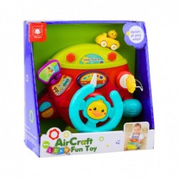 Interactive Airplane Board Cockpit Multifunctional Little Pilot Sounds