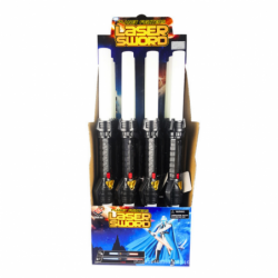 Battery Operated Double-Sided Space Sword Lights Sounds 122cm