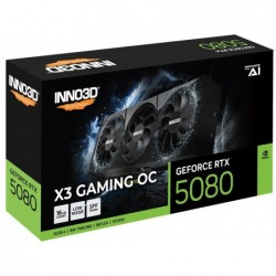 Inno3D Gaming OC GeForce RTX 5080 X3 NVIDIA 16 GB GDDR7