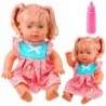 Baby Doll With Colorful Dress Pony Bottle Sound