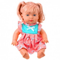 Baby Doll With Colorful Dress Pony Bottle Sound