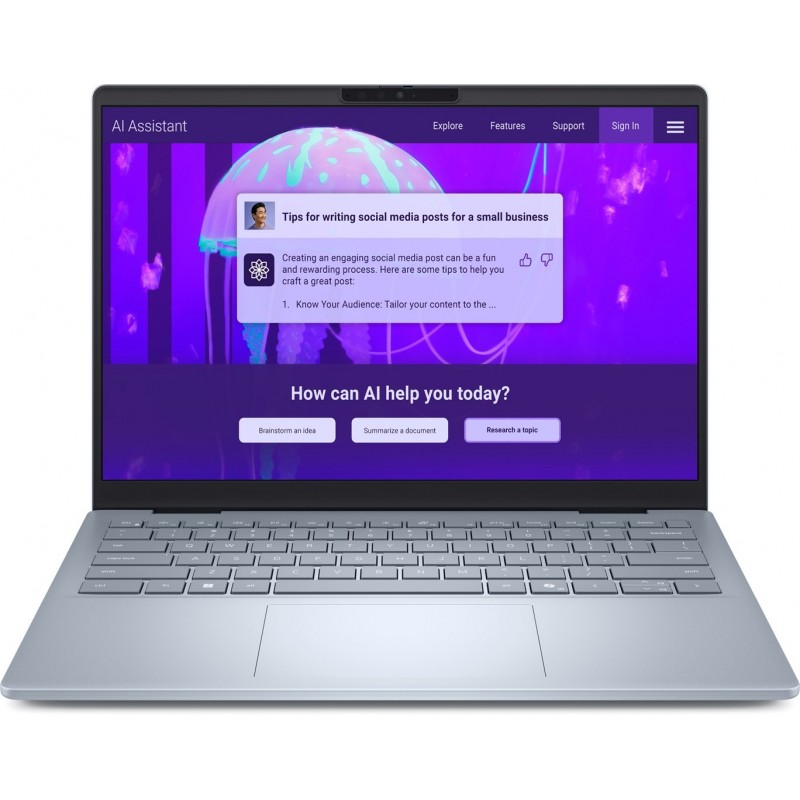 Dell 14 Plus Ultra 7 258V 14"QHD+ 2.5K WVA IPS 90 NT 32GB LPDDR5X SSD1TB Arc Graphics No ODD 64Wh Win11