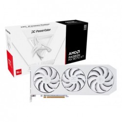 PowerColor Hellhound Radeon RX 9070 XT Spectral White AMD 16 GB GDDR6