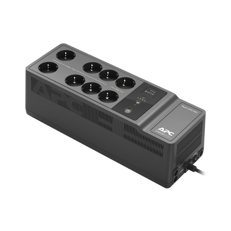 APC Back-UPS 650VA, 230V, 1 USB charging port