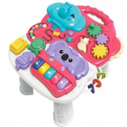 Educational Table Interactive Musical Sensory Pink