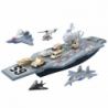 Large Military Aircraft Carrier Fighters Tanks Vehicles 70cm