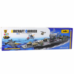Large Military Aircraft Carrier Fighters Tanks Vehicles 70cm