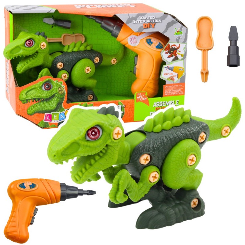 Dinosaur For Unscrewing Screwing Green Drill DIY