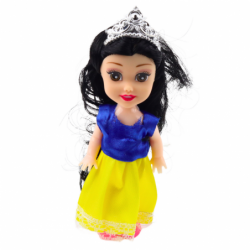 Mini Princess Dolls Fairytale Dresses Set 6pcs