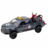 Pickup Truck With Engine Lights Sounds Gray 1:12