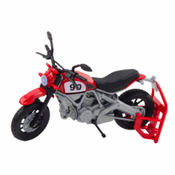 Pickup Truck With Engine Lights Sounds Gray 1:12