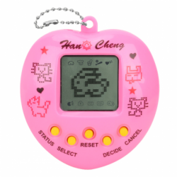Tamagotchi Electronic Game Virtual Pet Egg Leash