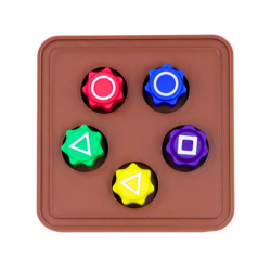 Dice For Playing Gonggi Hacele Squid Games Arcade Game Base 5pcs B