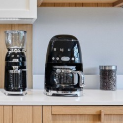 Smeg 50's Style Drip Filter Coffee Machine DCF02BLEU Black