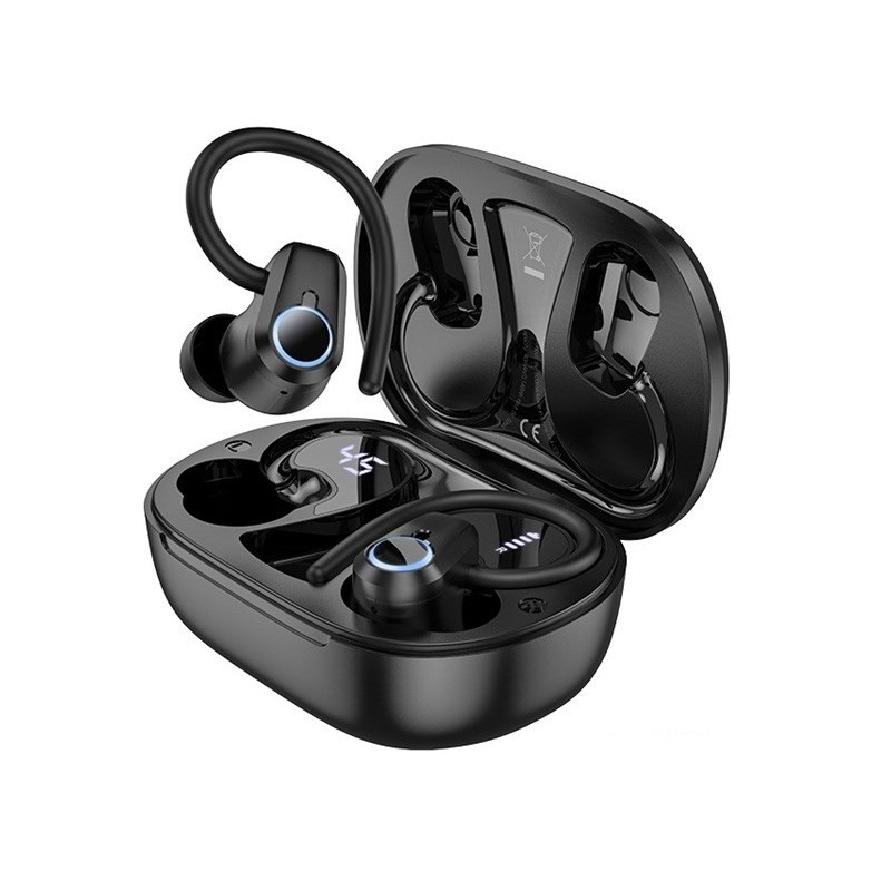 Hoco EQ8 Pure Joy Headset Wireless In-Ear Calls/Music Bluetooth Black