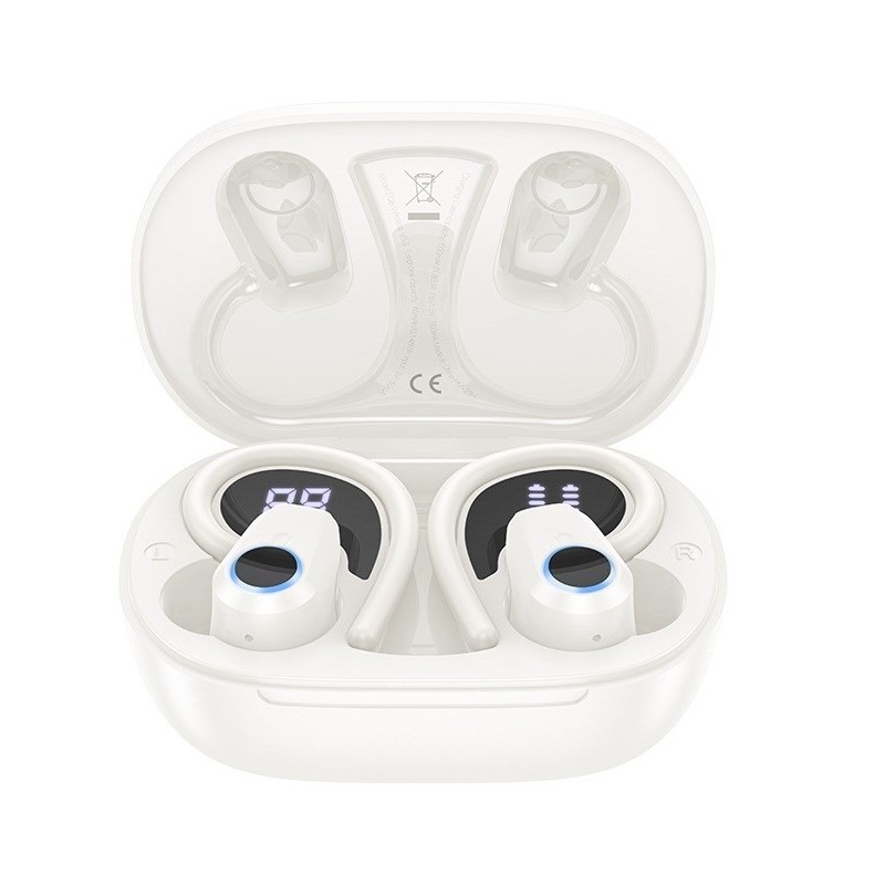 Hoco EQ8 Pure Joy Headset Wireless In-Ear Calls/Music Bluetooth White