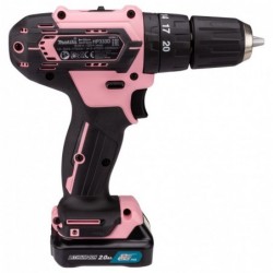 Makita HP333DSAP1 power screwdriver/impact driver 1700 RPM Black, Pink