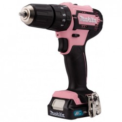Makita HP333DSAP1 power screwdriver/impact driver 1700 RPM Black, Pink