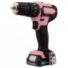 Makita HP333DSAP1 power screwdriver/impact driver 1700 RPM Black, Pink