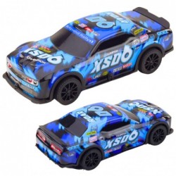 XS06 Race Car Drive Lights Sounds Orange Blue