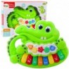 Interactive Baby Piano Lights Sounds Animal Noises Green