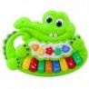 Interactive Baby Piano Lights Sounds Animal Noises Green
