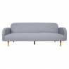 Sofa bed KARIN 208x80x80cm, grey