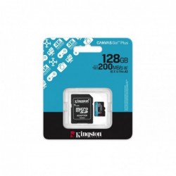 KINGSTON microSDXC Canvas Go Plus 128GB + Adapter