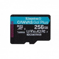 KINGSTON microSDXC Canvas Go Plus 256GB + Adapter